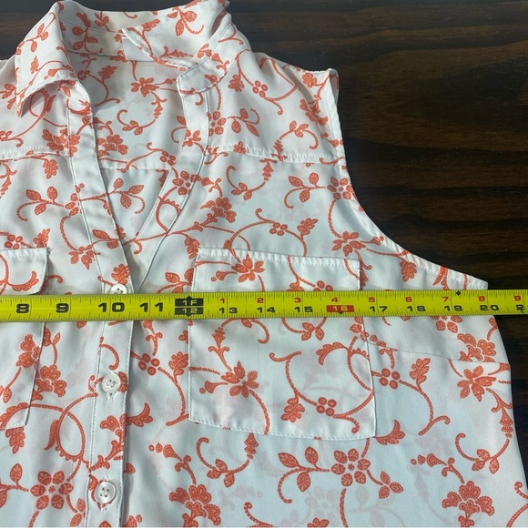 Soho New York Company Medium sleeveless polyester top Floral - Picture 4 of 6